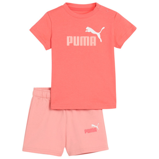 Puma Βρεφικό σετ Minicats Essentials Tee and Shorts Set